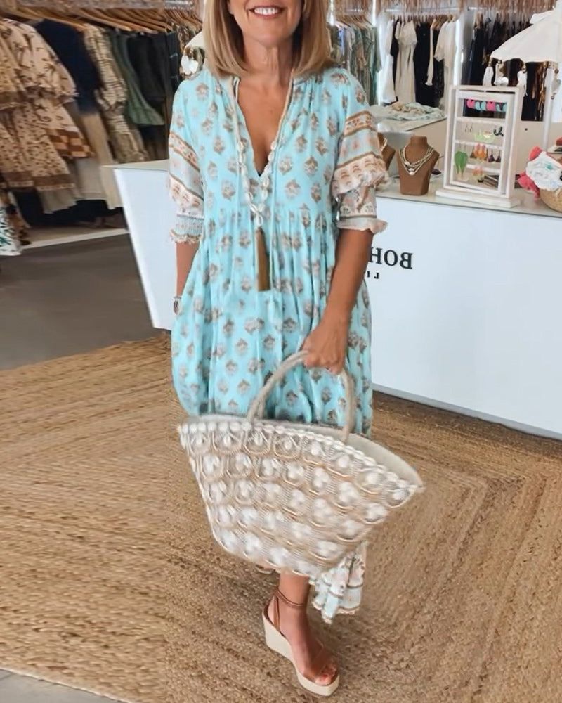 HILEY - Casual Printed Dress